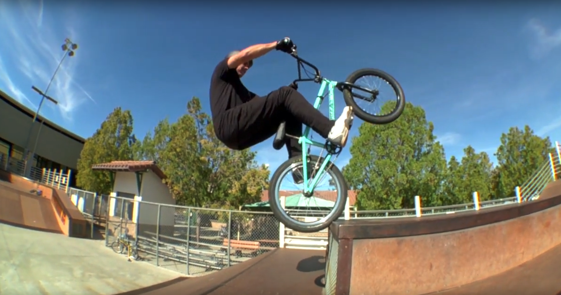 Free Agent rider, Dustin McCarty, riding ramps.