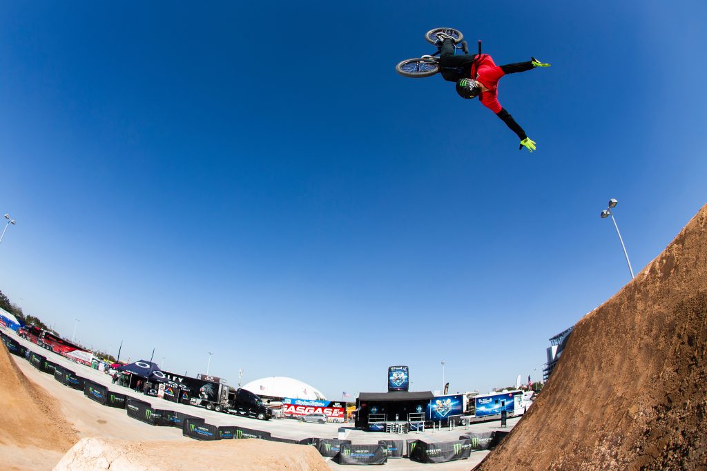 Andy Buckworth with some air time.