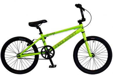 2022 Free Agent Eluder bicycle in Neon Green