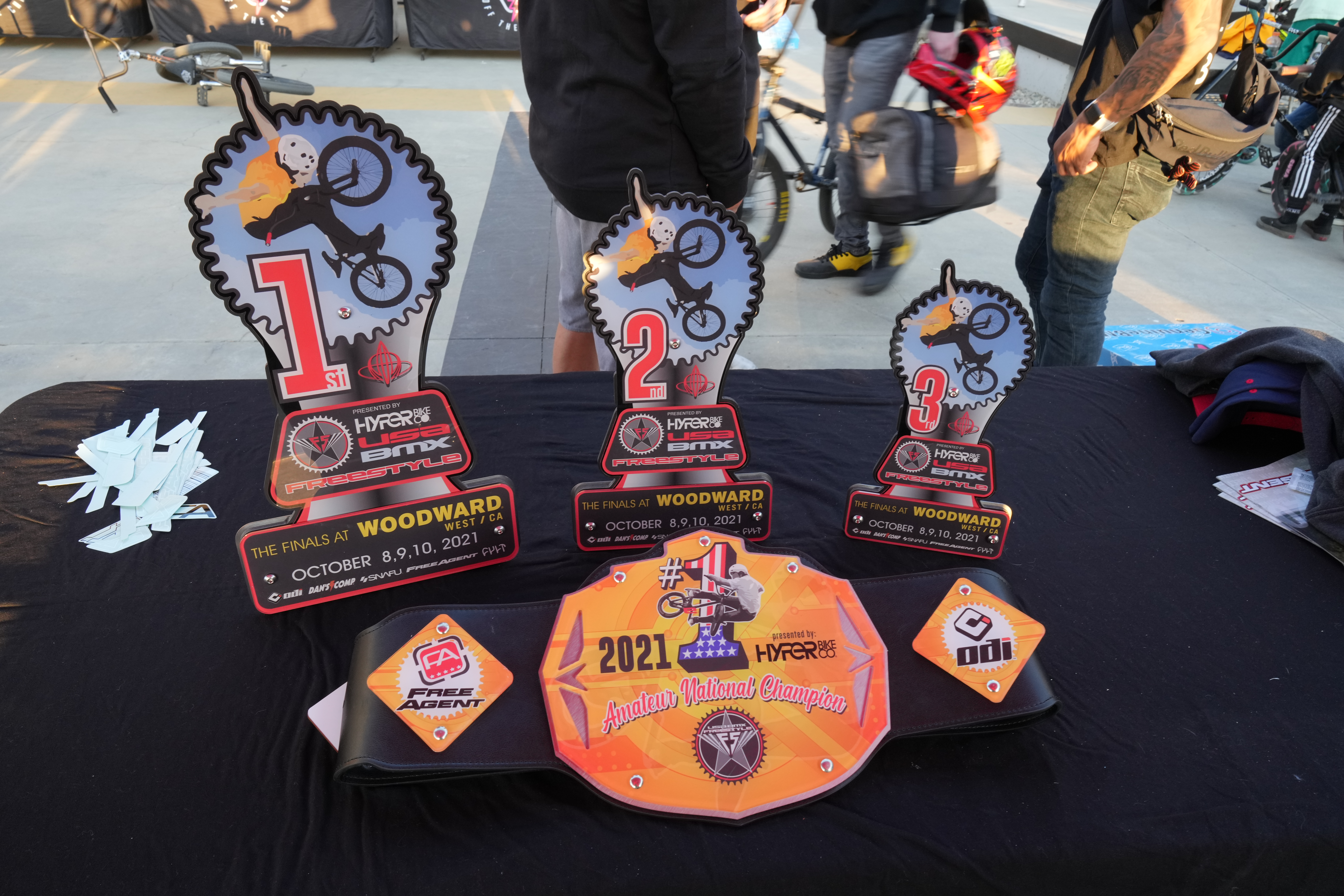 Free Agent riders cleaned house at this years USA BMX Freestyle National Championships.